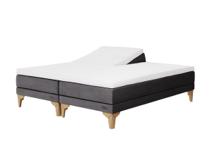 Jensen Beds Ambassadør Lean - Elevationsseng - Mole Velour 167