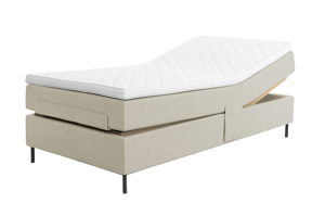 Jensen Beds Ambassadør Dream Elevationsseng - Enkeltseng - Beige 483