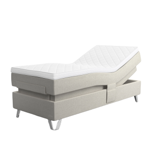 Jensen Beds Prestige Aqtive II - Elevationsseng - Light Grey 427