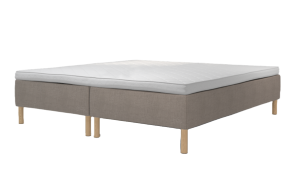 Jensen Prestige Boxmadras - Dobbeltseng - Light Grey 425