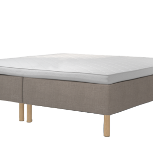 Jensen Prestige Boxmadras - Dobbeltseng - Light Grey 425