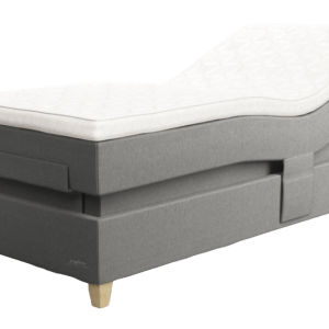 Jensen Beds Supreme Aqtive II Elevationsseng - Oyster Grey 320