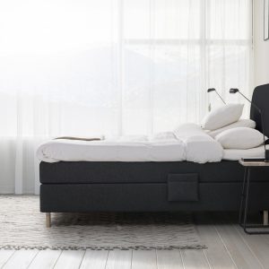 Jensen Beds Diplomat Dream Elevationsseng - Antracit 476 - Inspiration