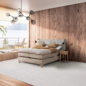 Jensen Beds Supreme Aqtive II - Elevationsseng - Golden Sand 310 - Inspiration