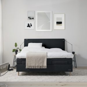 Jensen Beds Diplomat Dream Elevationsseng - Antracit 476 - Inspiration