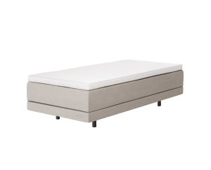 Jensen Beds Prestige Lean - Elevationsseng - Light Grey 427