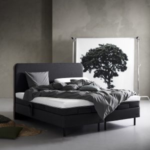 Dunlopillo Pure Deluxe Elevationsseng - Antracit - Inspiration