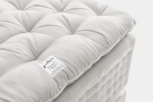 Saffron Beds Supreme Cashmere Topper - Silver Grey