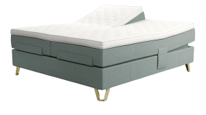 Jensen Beds Supreme Aqtive II - Seamless Elevationsseng - Misty Mint 329