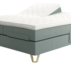 Jensen Beds Supreme Aqtive II - Seamless Elevationsseng - Misty Mint 329