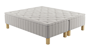 Saffron Beds Stella Boxmadras - Silver-Grey