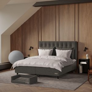 Carpe Diem Beds Malö Boxmadras - Luxury Dark Grey - Lifestyle